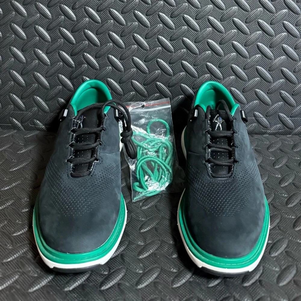 Air Jordan‎ ADG 4 Eastside Golf 1961 Black Green Mens Size 4 Women Size 5.5